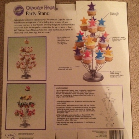 Wilton 19 Count Standard Cupcake Dessert Stand 19ct for sale  19 Cup Cake Holder Colaspable Stand Party Wedding